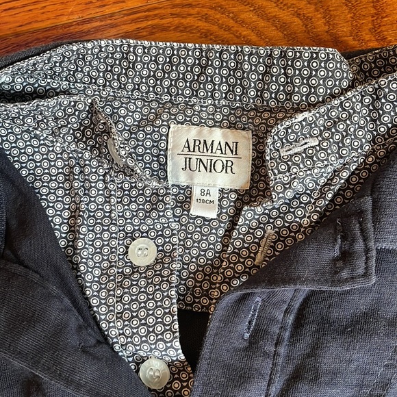 Armani Junior polo size 8A for boys - Picture 4 of 4